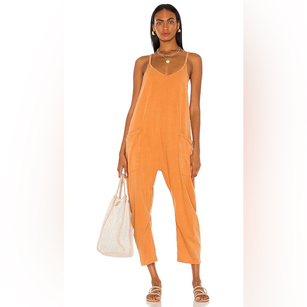 FP Movement by Free People Orange Jumpsuit
